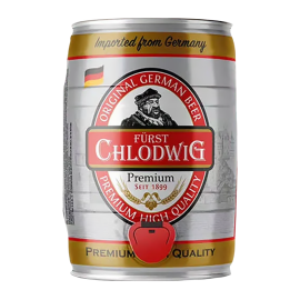Пиво Furst Chlodwig Premium світле фільтроване 5л 5,5%
