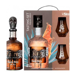 Текила Anejo Padre Azul 0,7л 40% + 2 бокала