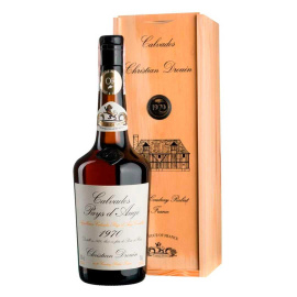 Кальвадос Кер де Лион Пеи д'Ож 1977, Christian Drouin 0.700 (деревянная коробка) 0,75л 42%