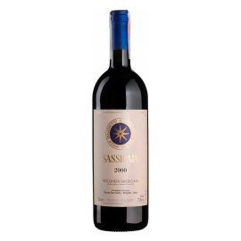 Вино червоне сухе Sassicaia 2000 Tenuta San Guido 1,5л 13,5%