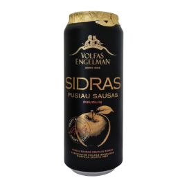 Сидр Volfas Engelman Cider Semi Dry Apple 0,5л 4,5%