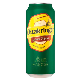 Пиво напівтемне фільтроване пастеризоване Оттакрінгер Вієна Лагер 500мл 5,4%