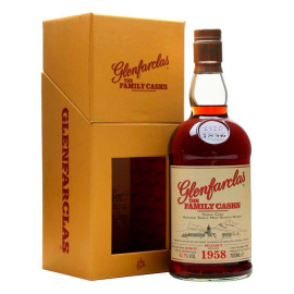 Виски односолодовый винтажный Glenfarclas The Family Cask 1958 Release X 0,7л 43,7%