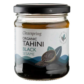 Паста Тахини из семян черного кунжута органическая Clearspring 170 г