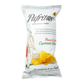Чіпси картопляні з перцем Еспелет Pafritas 140 г