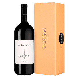Вино виноградне сухе натуральне червоне Месоріо 2020 Le Macchiole 1,5л 14,5%