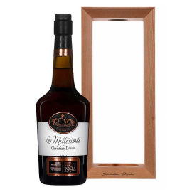 Кальвадос Christian Drouin Coeur de Lion Pays d'Auge 1994 деревянная коробка 0,7л 42%