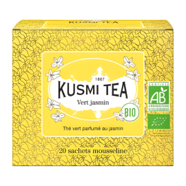Чай зелений Жасмин органічний, Kusmi Tea, 20х2г
