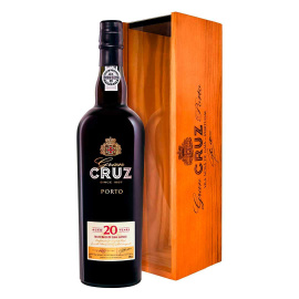 Вино "Порто Круз 20 років" червоне кріплене 0,75 л 20%