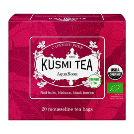 Чай трав'яний АкваРоза органічний, Kusmi Tea, 20х2г