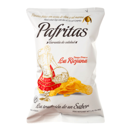 Чіпси картопляні Ріоха з копченою паприкою Pafritas 40 г