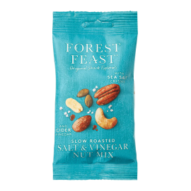 Суміш смажених горіхів з морською сіллю та чорним перцем Forest Feast 40 г