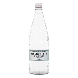 Вода родниковая газированная Harrogate стекло 0,75л