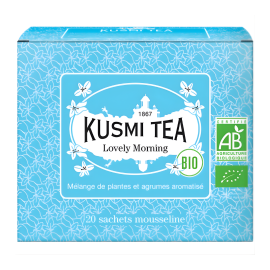 Чай зелений Чудовий Ранок органічний, Kusmi Tea, 20х2г