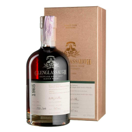 Виски односолодовый винтажный Glenglassaugh Rare Cask 50yo 1965 0,7л 40,1%