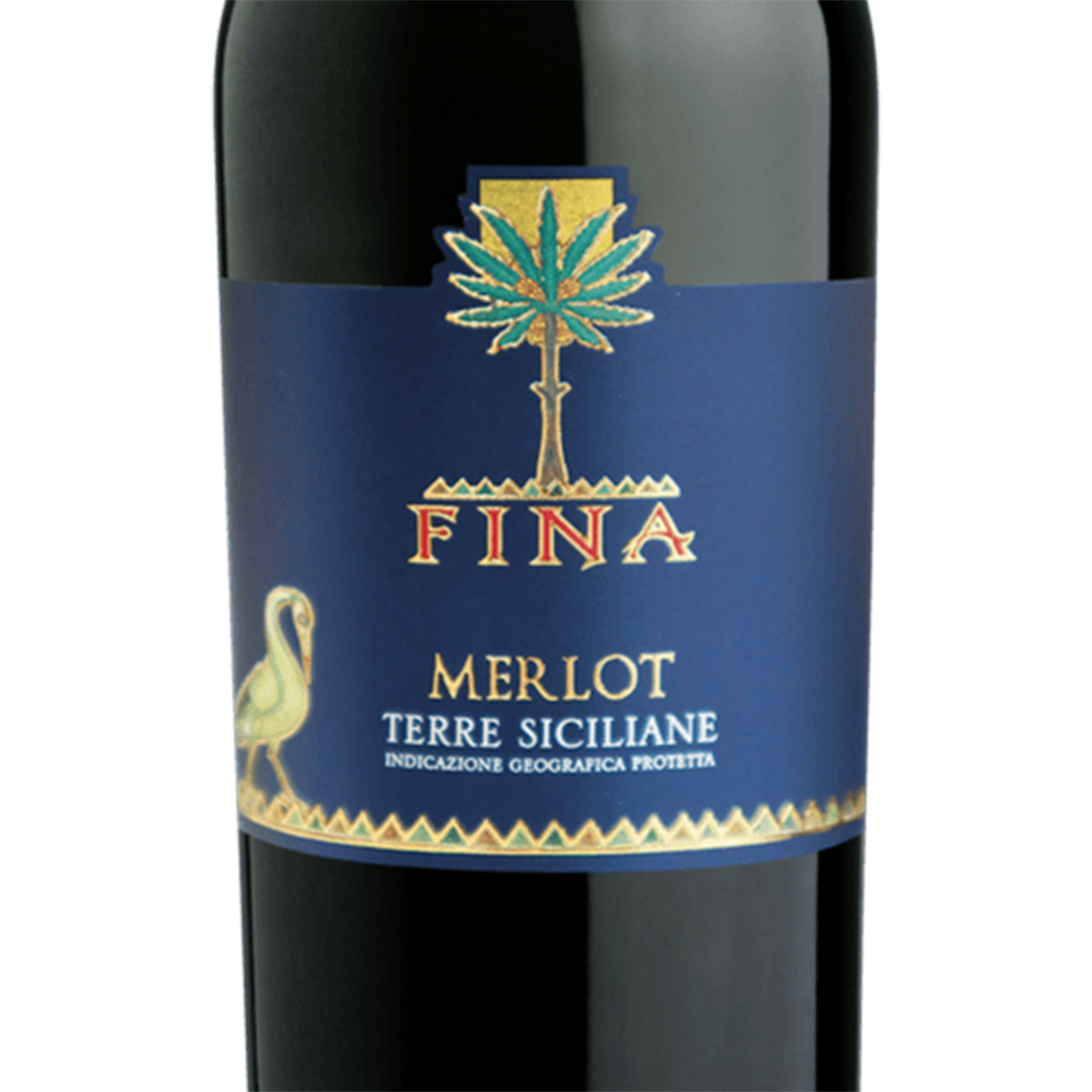 Вино Fina Vini Merlot красное сухое 0,75л 14% купить