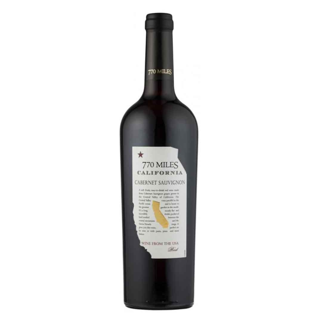 Вино 770 Miles Каберне Совіньйон червоне сухе 0,75л 12,5%