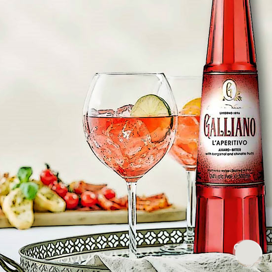 Лікер Galliano L'Aperitivo 0,5л 24% купити