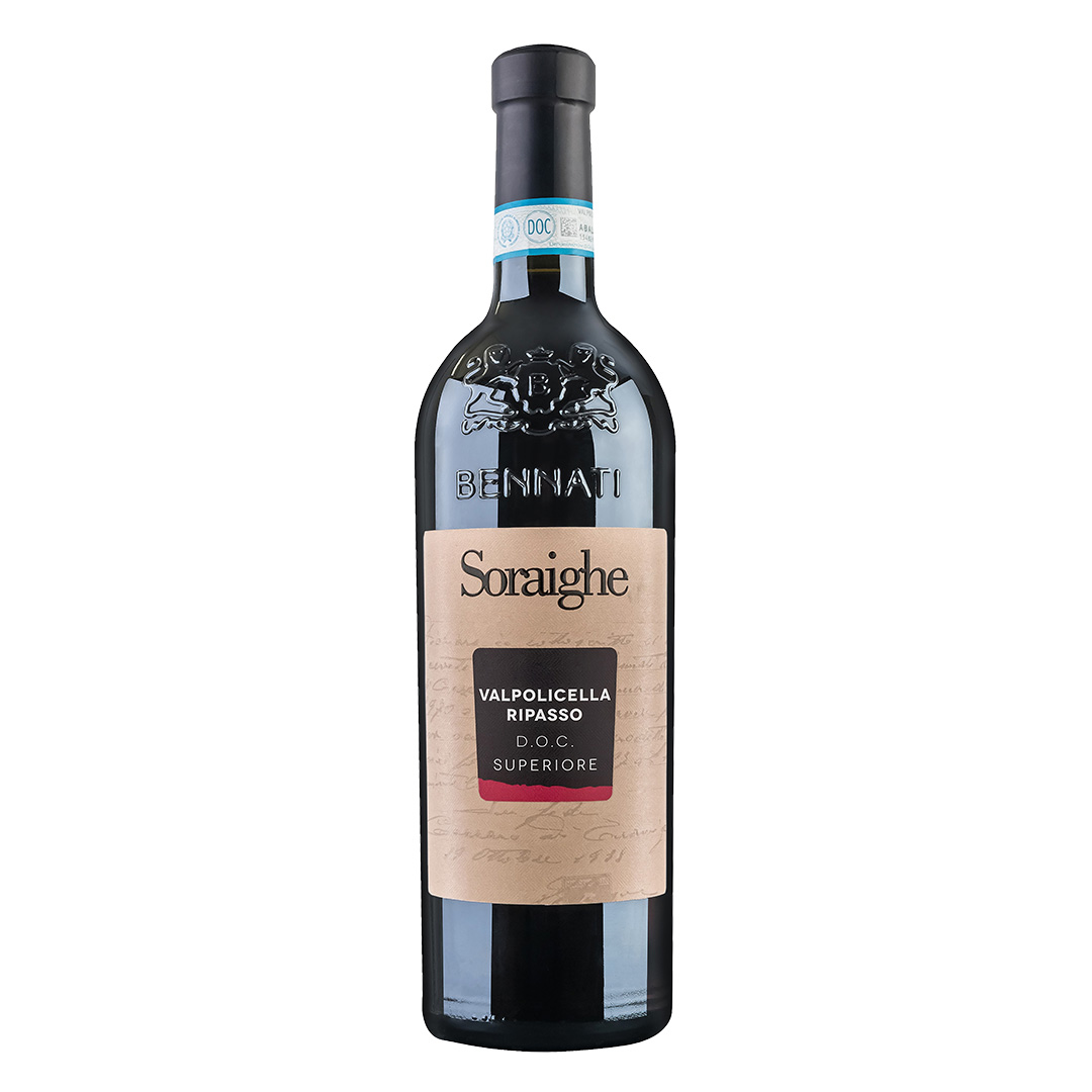 Вино Soraighe Valpolicella Superiore Ripasso DOC червоне сухе 0,75л 14%