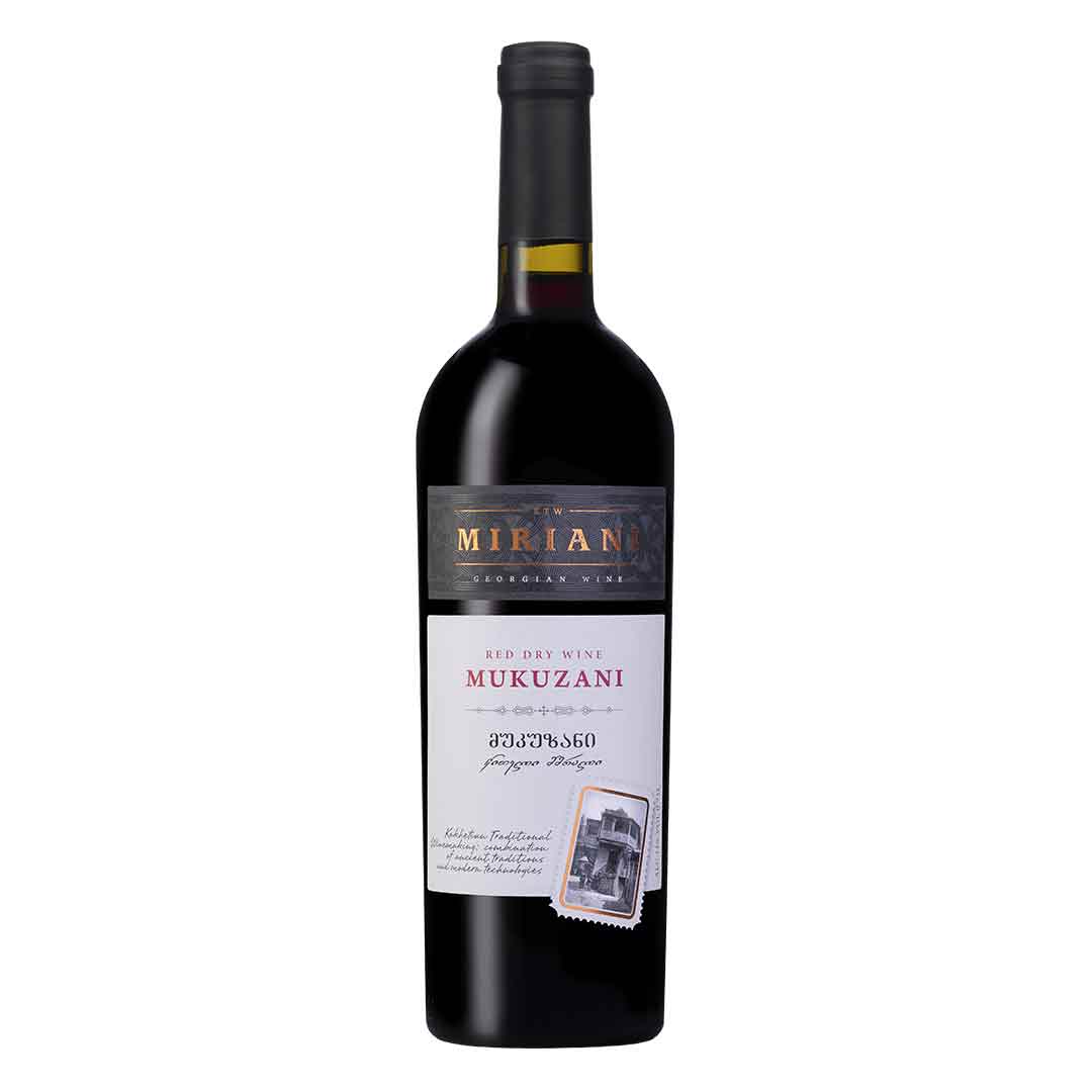 Вино Miriani Мукузані червоне сухе 0,75л 11-12%