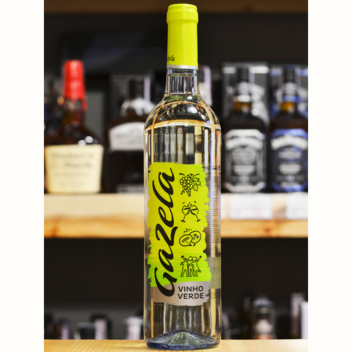 Вино Gazela Vinho Verde біле напівсухе 0,75л 8,5% купити