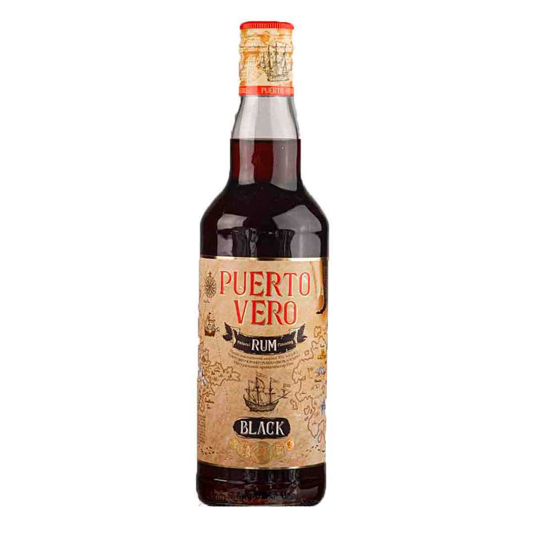 Напиток алкогольный крепкий Puerto Vero Black 0,5л 35%