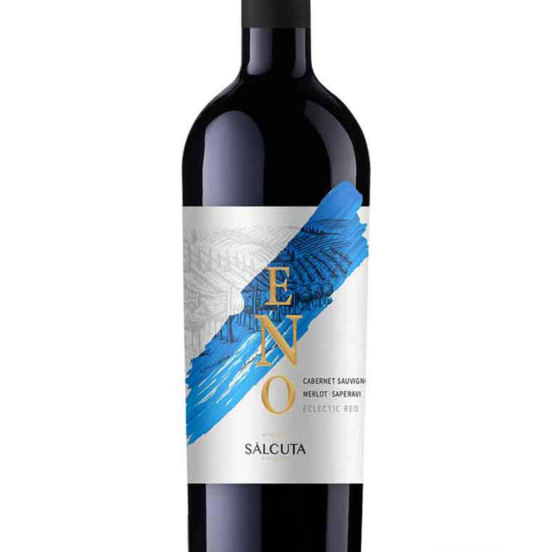 Вино Salcuta Eno Reserva Electric Red червоне сухе 0,75 л 13,5% купити