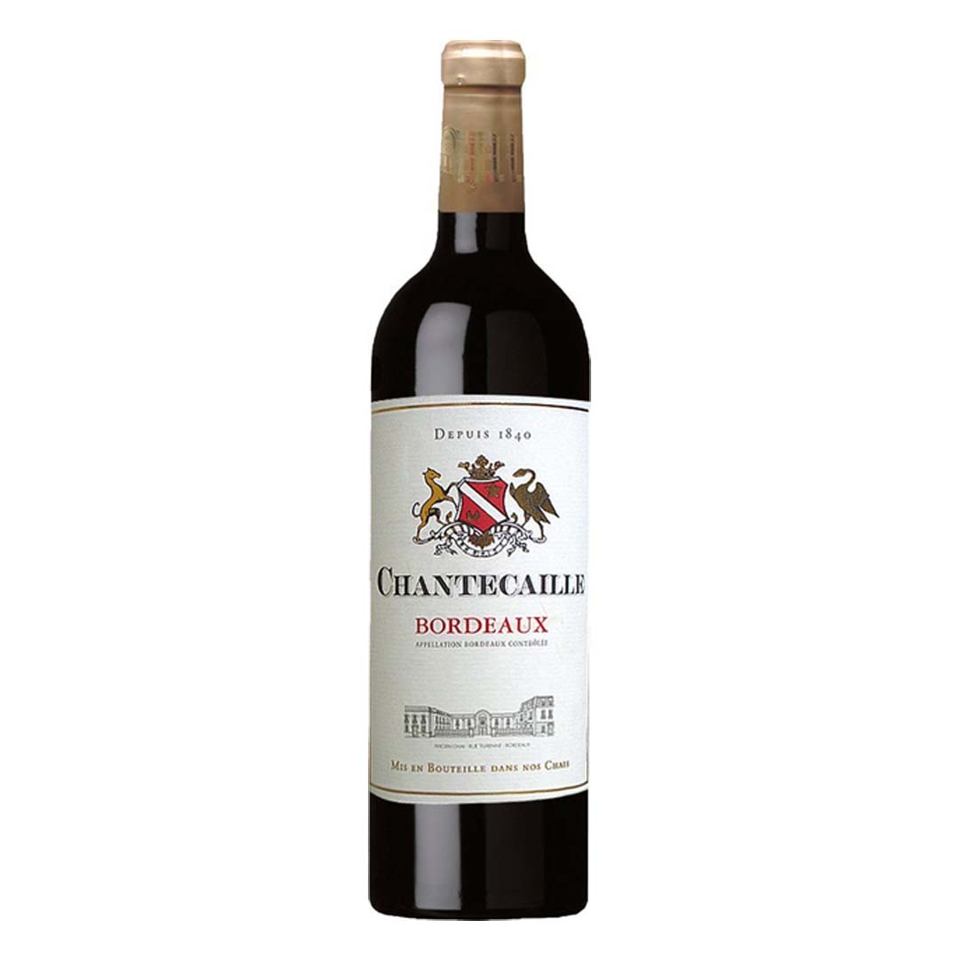 Вино GVG Chantecaille Bordeaux Rouge красное сухое 0,75л 12,5%