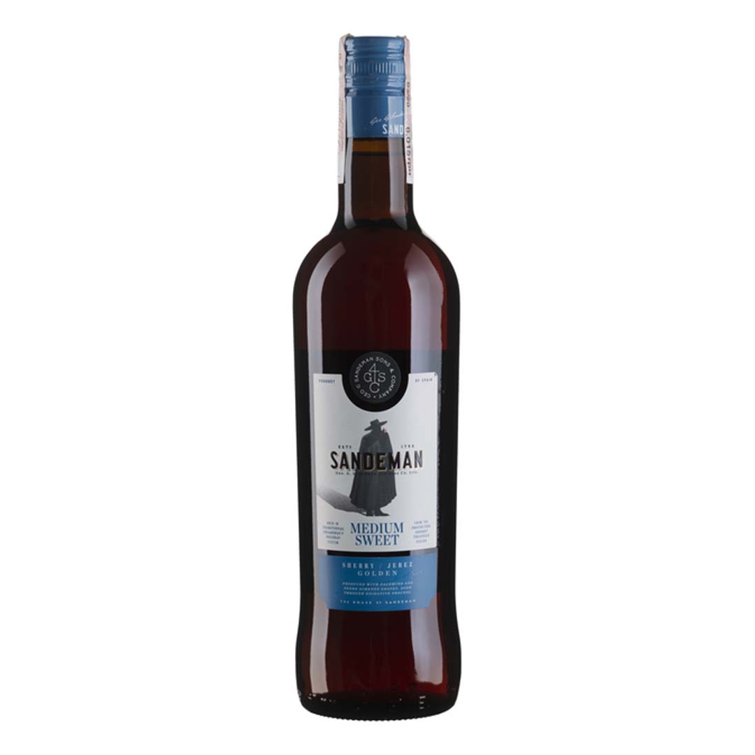 Херес Sandeman Medium Sweet Sherry біле напівсолодке 0,75 л 15%