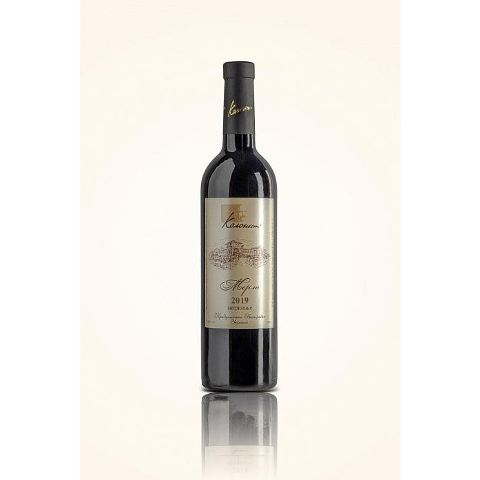 Вино Мерло червоне сухе Колоніст 0,75 л 14% купити
