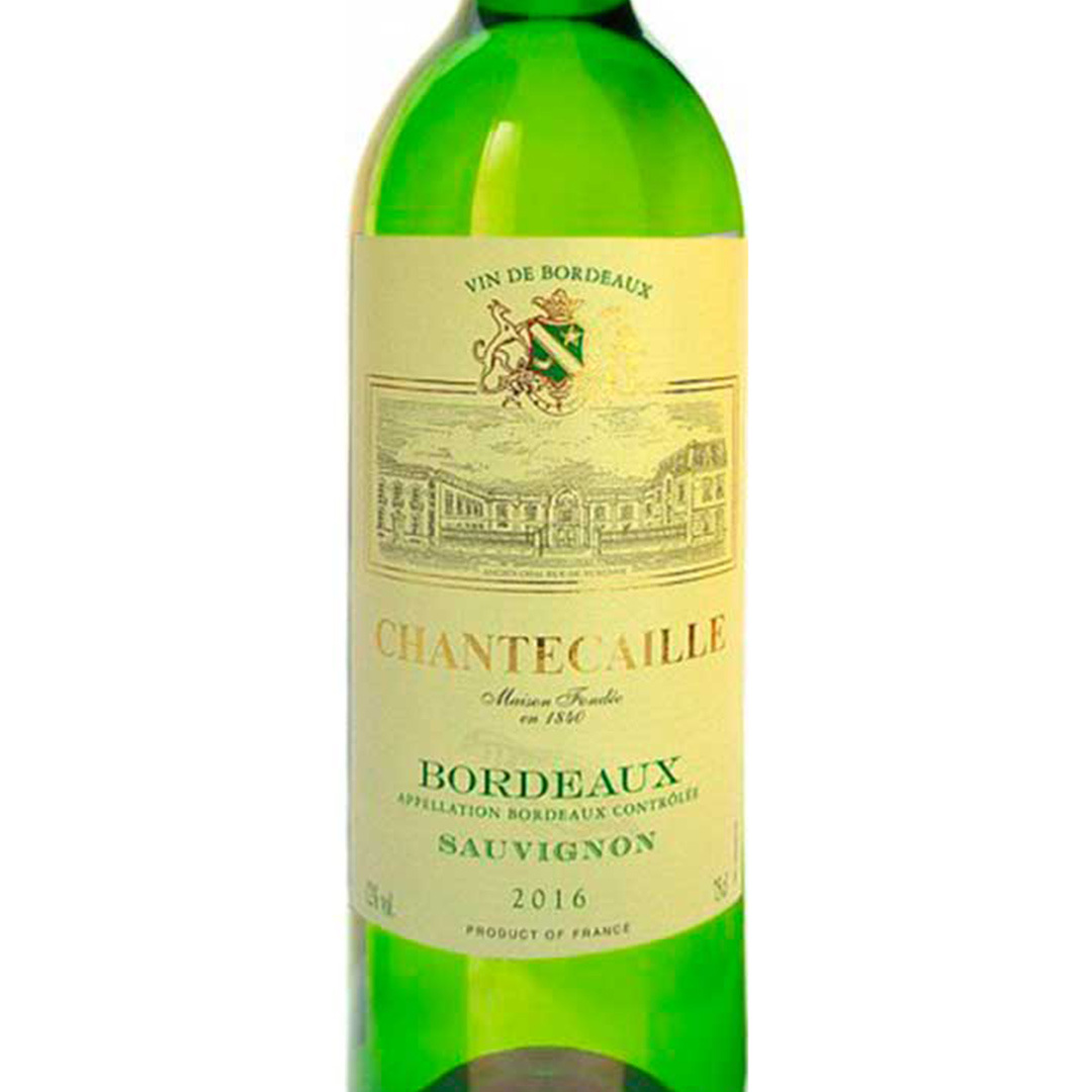 Вино GVG Chantecaille Bordeaux Blanc белое сухое 0,75л 11,5% купить