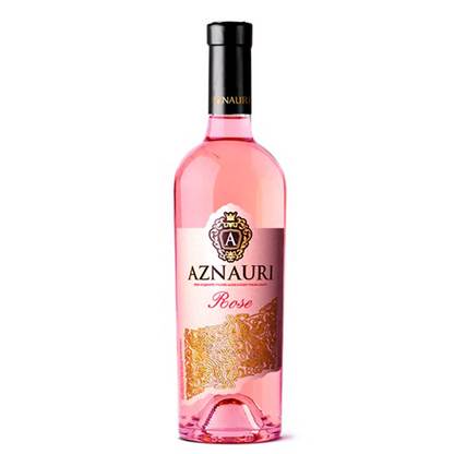 Вино Aznauri Rose розовое полусладкое 0,75л 9-13% Вина и игристые в RUMKA. Тел: 067 173 0358. Доставка, гарантия, лучшие цены!