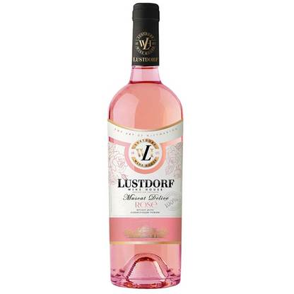 Вино Мускат Делис столовое розовое полусладкое, Lustdorf 0,75 л 9-13 % Вина и игристые в RUMKA. Тел: 067 173 0358. Доставка, гарантия, лучшие цены!
