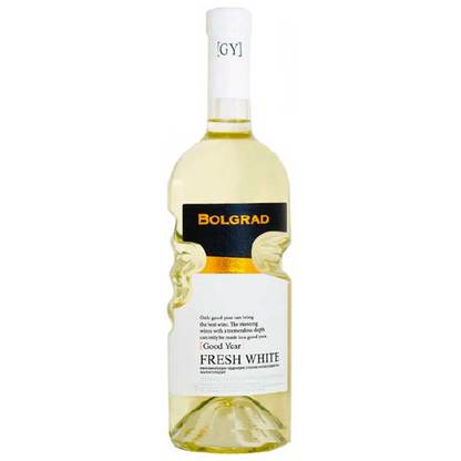 Вино Болград Фреш Вайт белое полусладкое, Bolgrad Fresh White Good Year 75,72 л 9-13 % Вино полусладкое в RUMKA. Тел: 067 173 0358. Доставка, гарантия, лучшие цены!