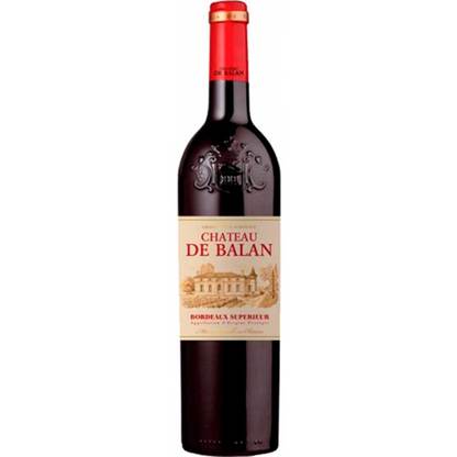 Вино Шато де Балан сухое красное, Chateau De Balan 0,75 л 13.5% Вина та ігристі на RUMKA. Тел: 067 173 0358. Доставка, гарантія, кращі ціни!