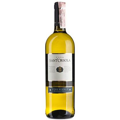 Вино Бьянко полусладкое белое Sant Orsola, Bianco 0,75 л 11% Вина та ігристі на RUMKA. Тел: 067 173 0358. Доставка, гарантія, кращі ціни!