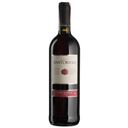 Вино Россо сухое красное Sant Orsola, Rosso 0,75 л 11% Вина та ігристі на RUMKA. Тел: 067 173 0358. Доставка, гарантія, кращі ціни!