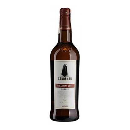 Херес Sandeman Medium Dry Sherry белое полусухое 0,75л 15% Вино крепленое в RUMKA. Тел: 067 173 0358. Доставка, гарантия, лучшие цены!