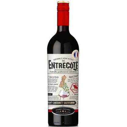 Вино Gourmet Pere &amp; Fils Entrecote красное полусухое 0,75л 13,5% Вино полусухое в RUMKA. Тел: 067 173 0358. Доставка, гарантия, лучшие цены!