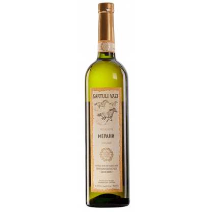 Вино Мерании белое полусухое, Т. М. Kartuli Vazi 0,75 л 11% Вина и игристые в RUMKA. Тел: 067 173 0358. Доставка, гарантия, лучшие цены!