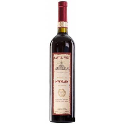 Вино Мукузани красное сухое, Т. М. Kartuli Vazi 0,75 л 12% Вина и игристые в RUMKA. Тел: 067 173 0358. Доставка, гарантия, лучшие цены!