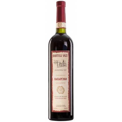 Вино Напареули красное сухое, Т. М. Kartuli Vazi 0,75 л 12% Вина и игристые в RUMKA. Тел: 067 173 0358. Доставка, гарантия, лучшие цены!