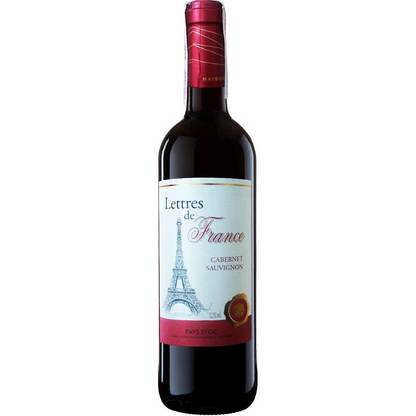 Вино Летр де Франс Каберне Совіньон червоне сухе Lettres de France Cabernet Sauvignon MaisBou 0,75 л 13% Вина та ігристі на RUMKA. Тел: 067 173 0358. Доставка, гарантія, кращі ціни!