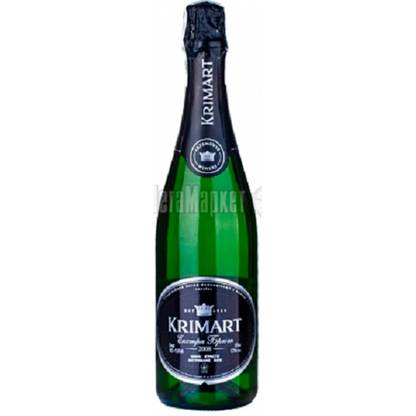 Вино ігристе Krimart витримане біле Екстра брют в тубусі 0,75 л 10-13. 5% Шампанське екстрасухе на RUMKA. Тел: 067 173 0358. Доставка, гарантія, кращі ціни!
