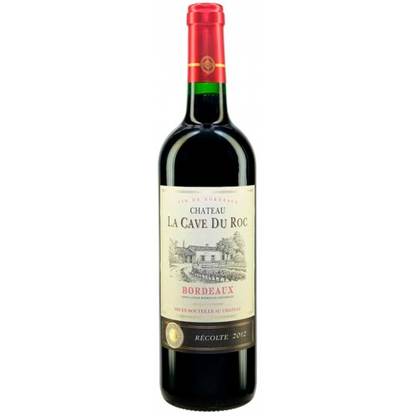 Вино Шато Ля Кав де Рок красное сухое, Chateau La Cave Du Roc Bordeaux, GVG 0,75 л 12.5% Вина и игристые в RUMKA. Тел: 067 173 0358. Доставка, гарантия, лучшие цены!