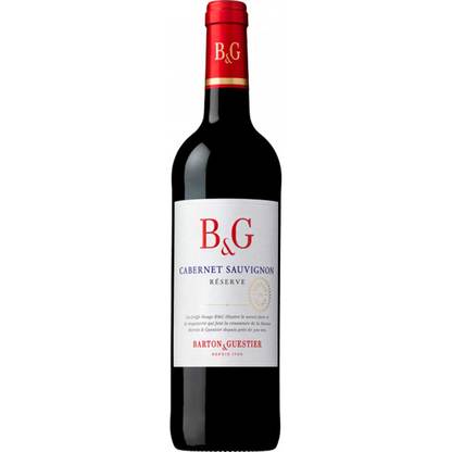 Вино Каберне Совиньон Резерв красное сухое, Cabernet Sauvignon Reserve, B &amp; G 0,75 л 13.5% Вина и игристые в RUMKA. Тел: 067 173 0358. Доставка, гарантия, лучшие цены!