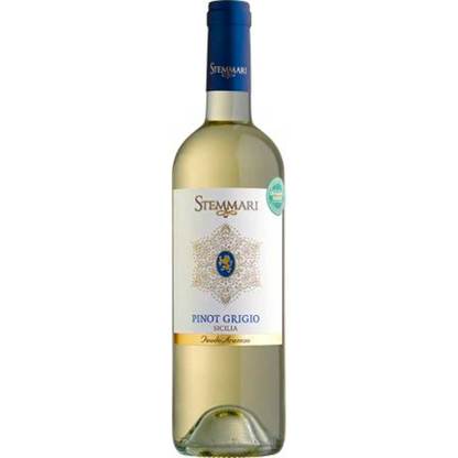 Вино Пино Гриджио Стеммари белое полусухое Носио, Stemmari Pinot Grigio 0,75 л 12% Вина и игристые в RUMKA. Тел: 067 173 0358. Доставка, гарантия, лучшие цены!