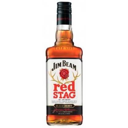 Ликер Джим Бим Ред Стаг Блэк Черри, Jim Beam Red Stag 1 л 40% Крепкие напитки в RUMKA. Тел: 067 173 0358. Доставка, гарантия, лучшие цены!
