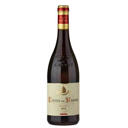 Вино Calvet Cotes du Rhone Reserve червоне сухе 0,75 л 13,50% Вина та ігристі на RUMKA. Тел: 067 173 0358. Доставка, гарантія, кращі ціни!