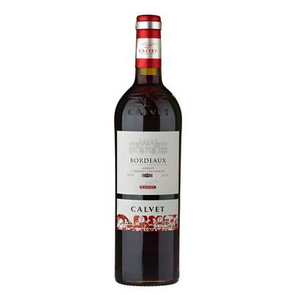 Вино Calvet Merlot Cabernet Sauvignon Bordeaux червоне сухе 0,75 л 12% Вина та ігристі на RUMKA. Тел: 067 173 0358. Доставка, гарантія, кращі ціни!